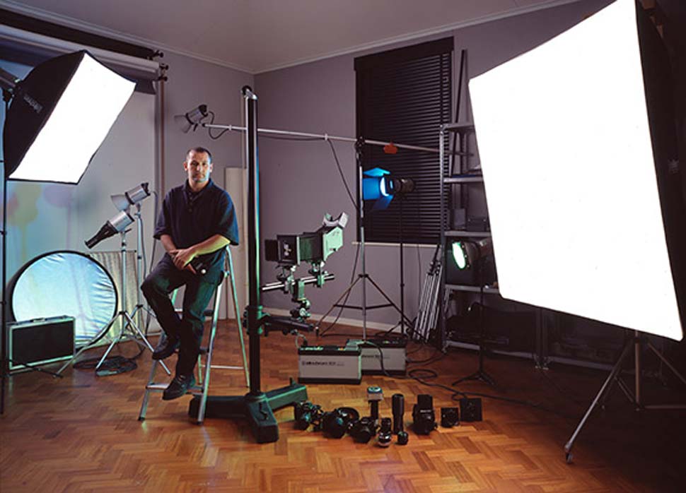 Karl in his old photography studio